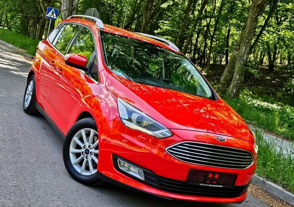 Ford Grand C-MAX cena 51900 przebieg: 128000, rok produkcji 2017 z Elbląg małe 667